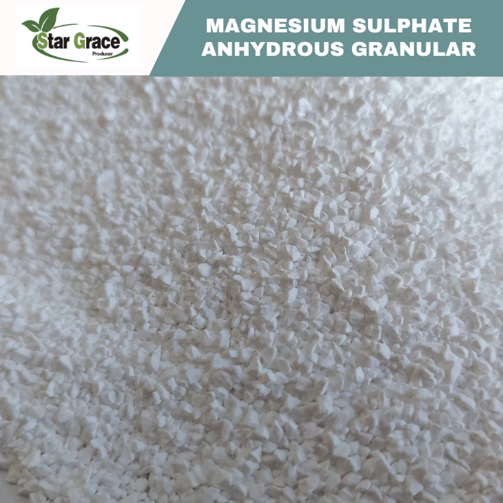 China Magnesium Sulphate Anhydrous Factory